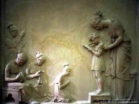 Antonio Canova - Carita' insegnante (Dijon Museum)