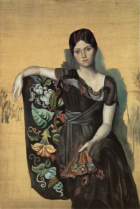 Ritratto di Olga in poltrona' dal Museo Picasso di Parigi