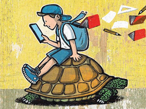 scuola e cellulare mail-U4309013522610IIE-452x370@Corriere-Print-Nazionale-593x443