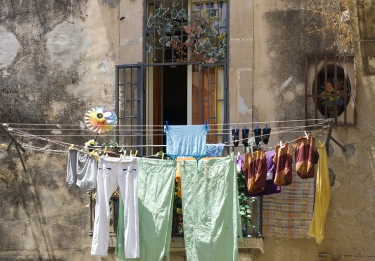laundry-on-clothesline